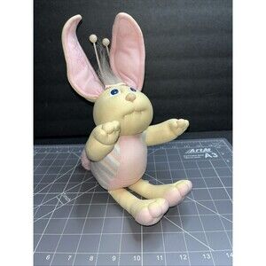 Xavier Roberts Cabbage Patch Kids Pet Pink Bunny Bees Plush Doll Vintage